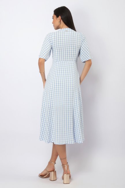 02 vestido midi xadrez feminino zaiko