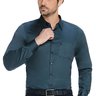 06 camisa social masculina slim manga longa zaiko