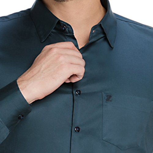 09 camisa social masculina slim manga longa zaiko
