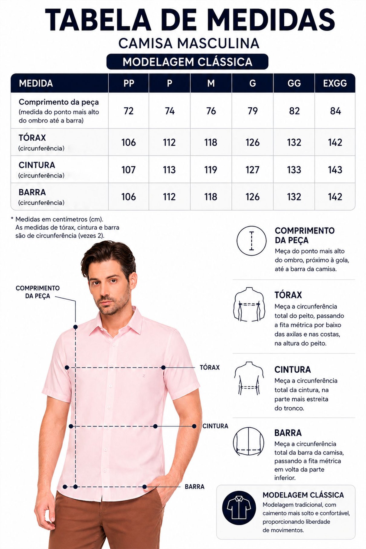 01 camisa manga curta classica maquinetada bordo zaiko